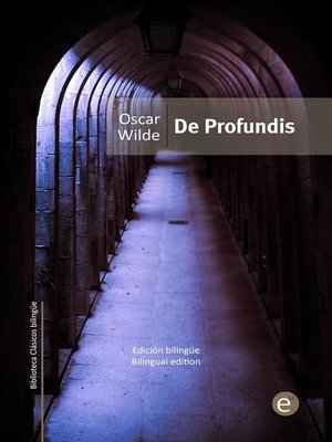 cover image of De profundis (edición bilingüe/bilingual edition)